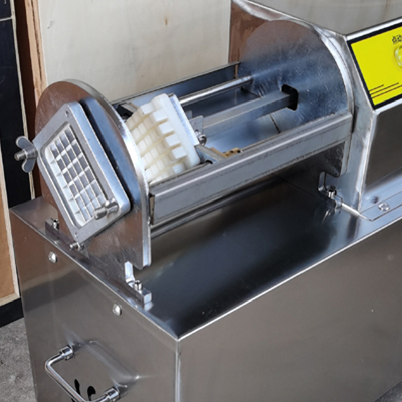 Commercial Kitchen Appliances - Electric Potato Cutting Machine Small Desktop