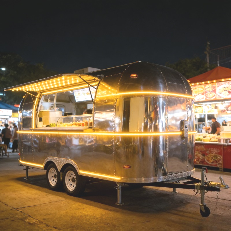 Commercial Kitchen Equipment - 4WD Food Trailer Fully Equipped Kitchen