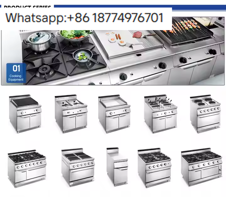 Commercial Kitchen Equipment - One-Stop Commercial Kitchen Cooking Equipment Solution