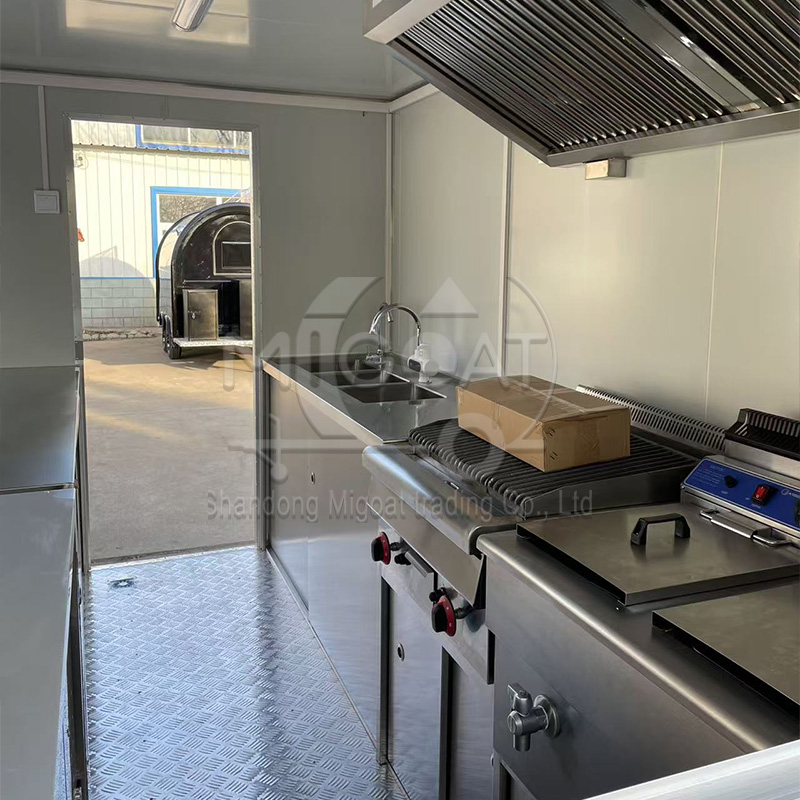 Yellow Black Food Truck Mobile - Commercial Kitchen Windows บทวิจารณ์และราคา