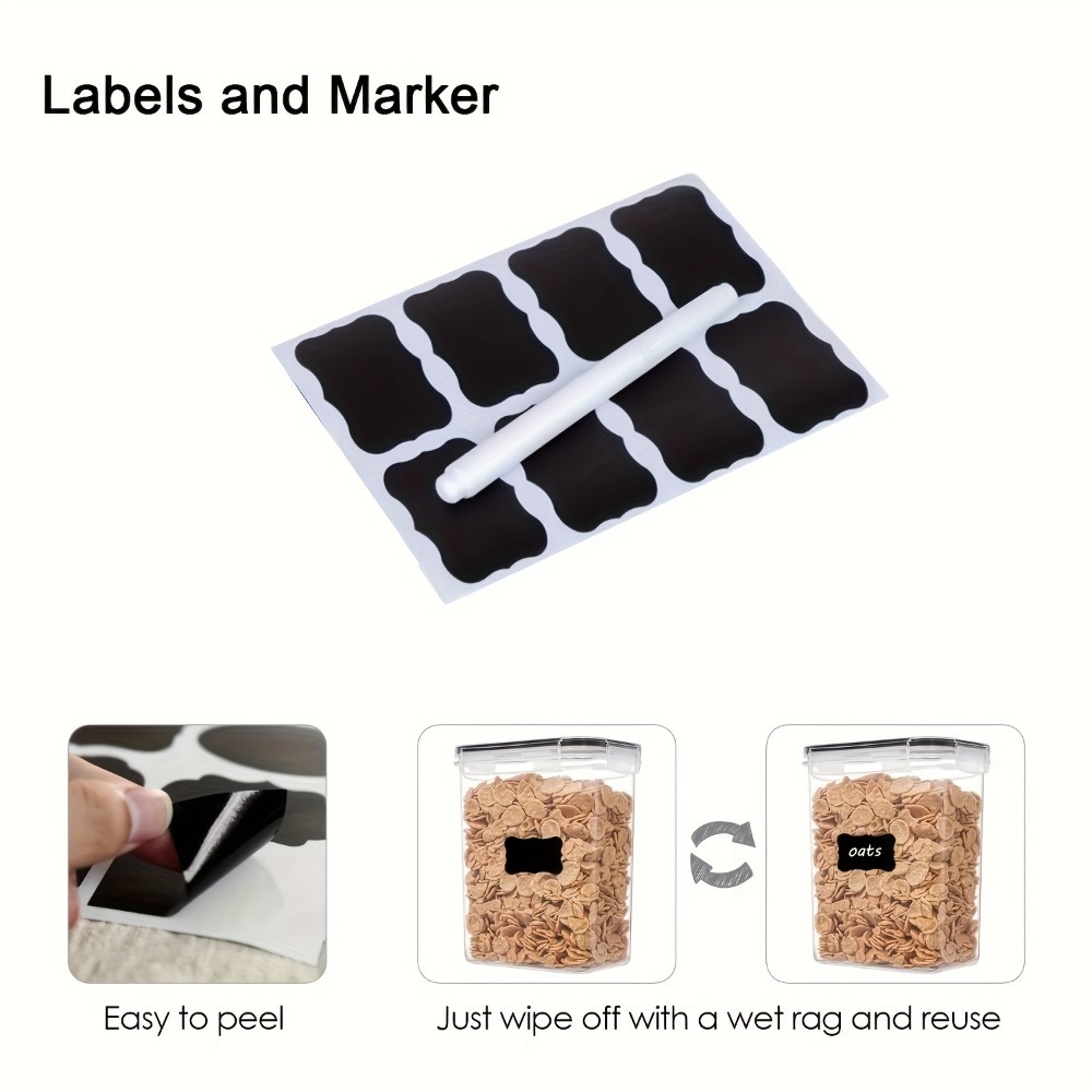 24Pcs Food Storage Containers  - Commercial Kitchen Utensil Organizer บทวิจารณ์และราคา