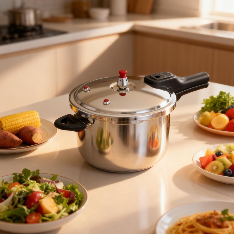 Stainless Steel Pressure Cooke - Commercial Kitchen Stove บทวิจารณ์และราคา