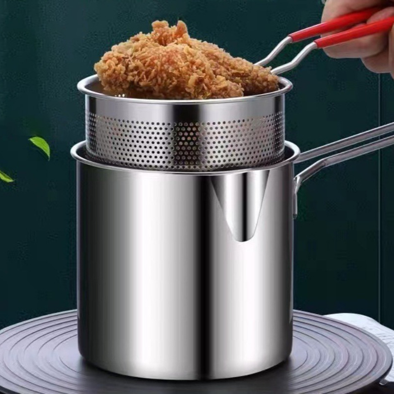 304 Stainless Steel Deep Fryer - Commercial Kitchen Appliances บทวิจารณ์และราคา