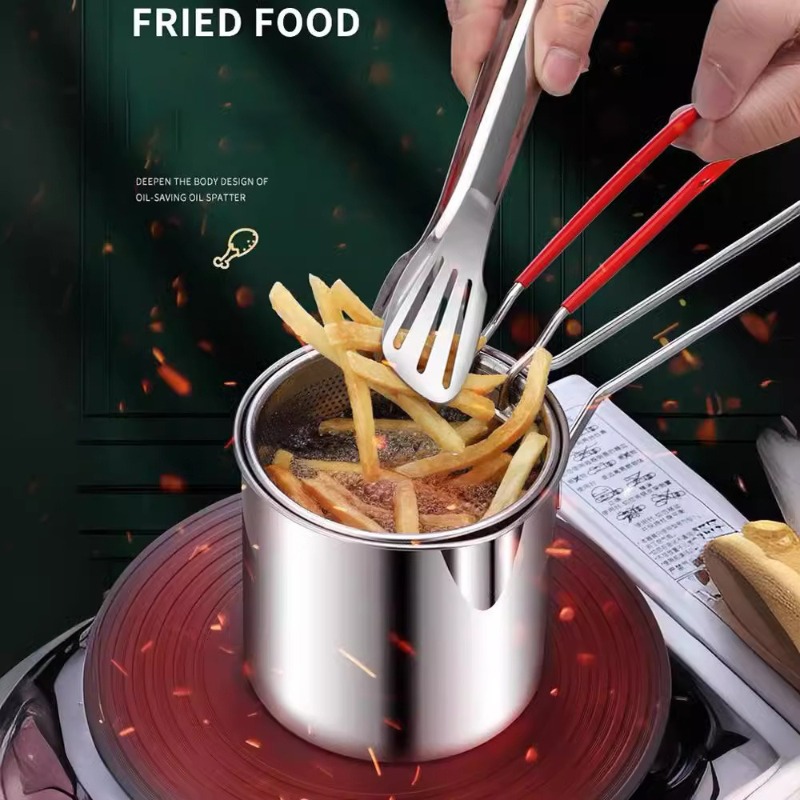 304 Stainless Steel Deep Fryer - Commercial Kitchen Appliances บทวิจารณ์และราคา