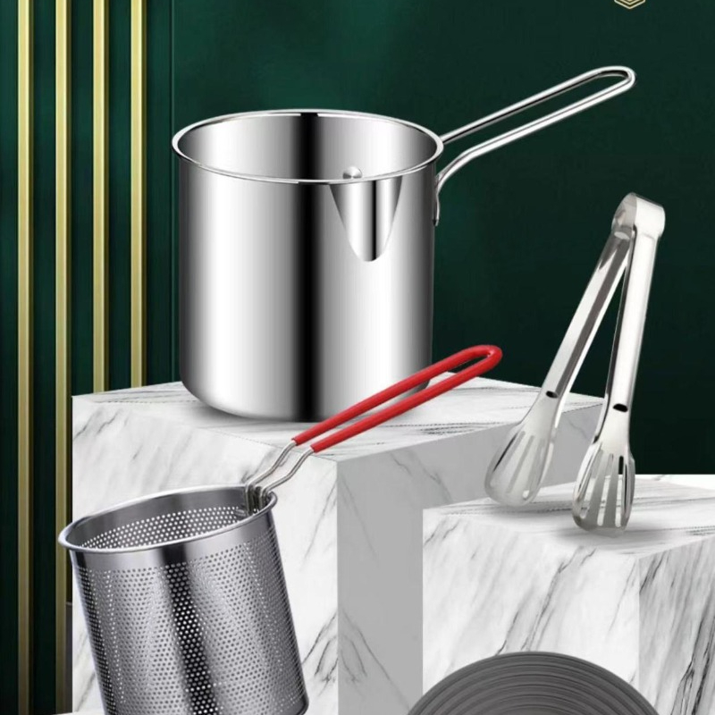 304 Stainless Steel Deep Fryer - Commercial Kitchen Appliances บทวิจารณ์และราคา