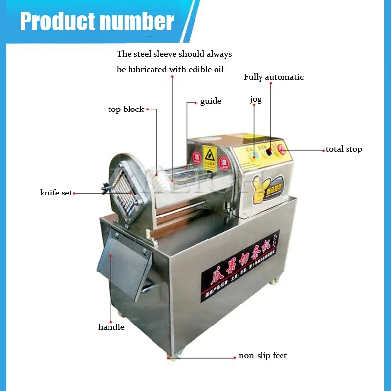 Electric Potato Cutting Machin - Commercial Kitchen Appliances บทวิจารณ์และราคา