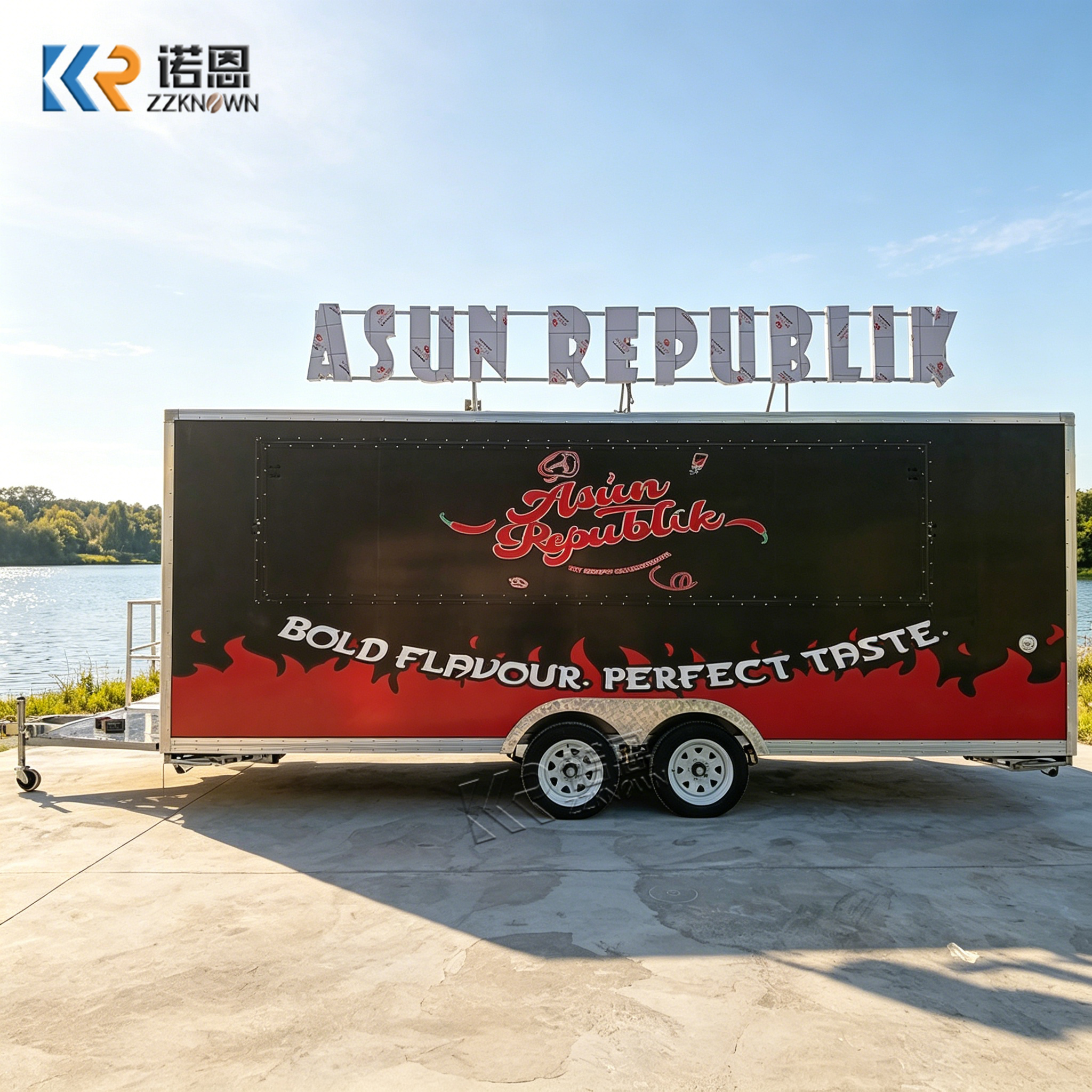 Commercial Food Vending Traile - Commercial Kitchen Windows บทวิจารณ์และราคา