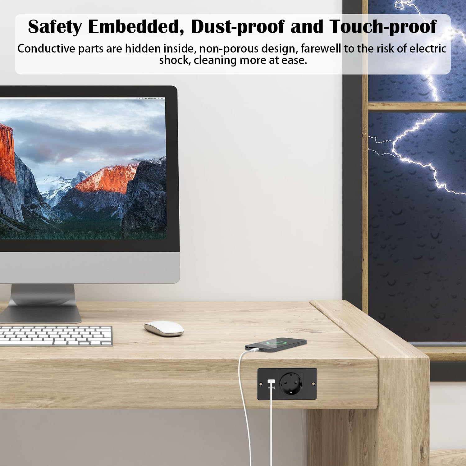 Embedded EU Power Strip with 2 - Commercial Kitchen In Residential Home บทวิจารณ์และราคา