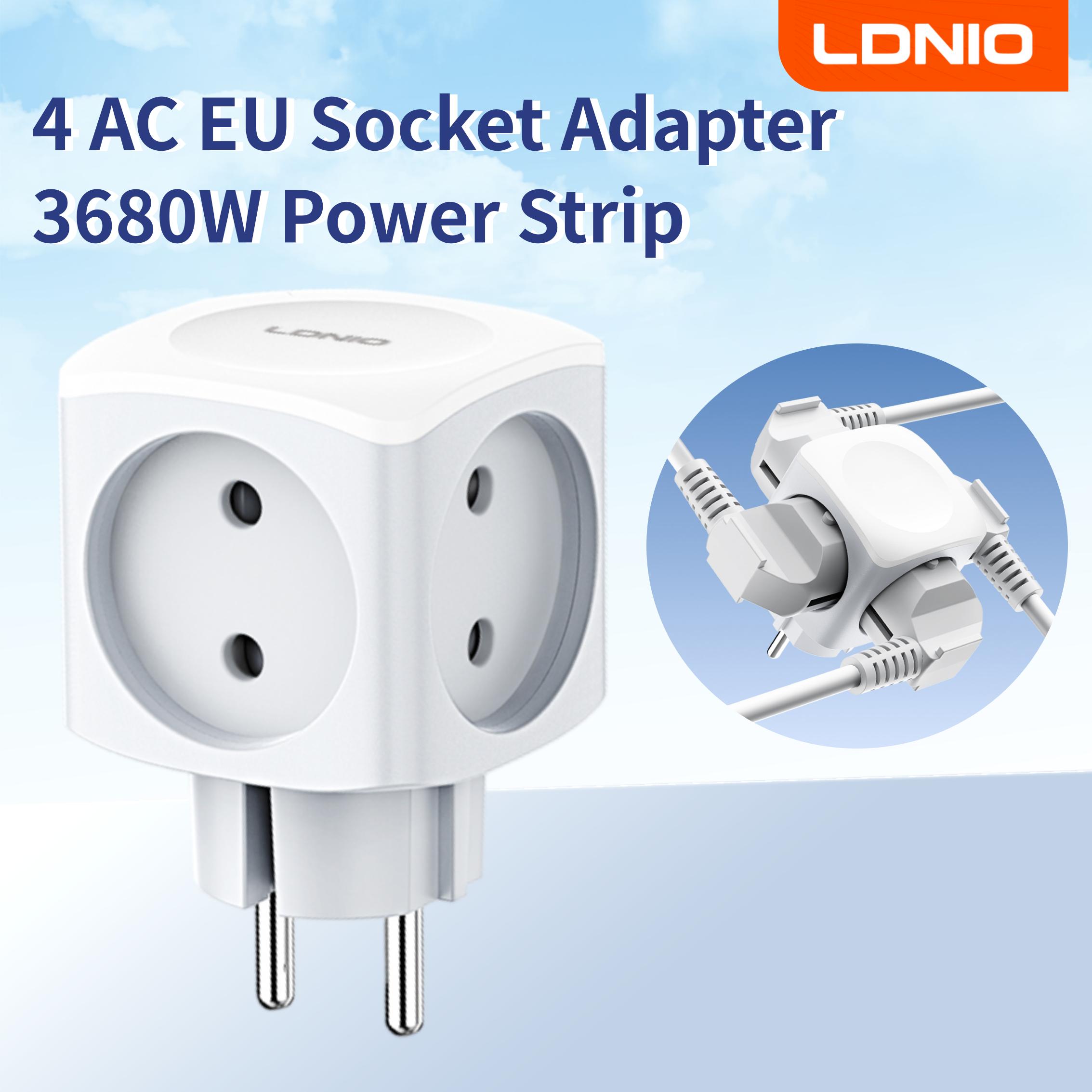 LDNIO Power Strip 4 EU AC Outl - Commercial Kitchen In Residential Home บทวิจารณ์และราคา