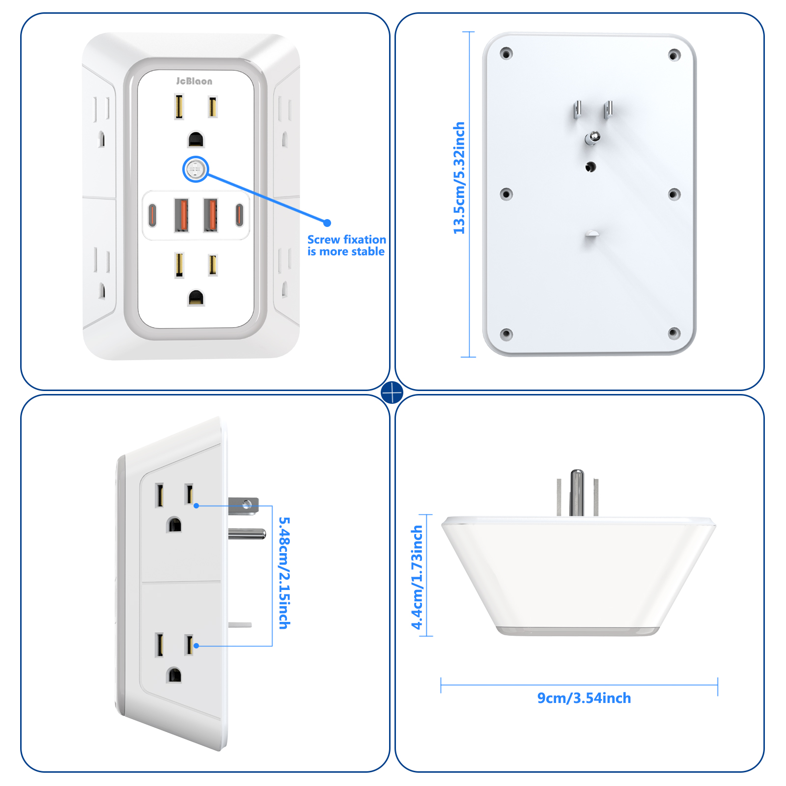 10-in-1 US Plug Power Strip,Su - Commercial Kitchen In Residential Home บทวิจารณ์และราคา