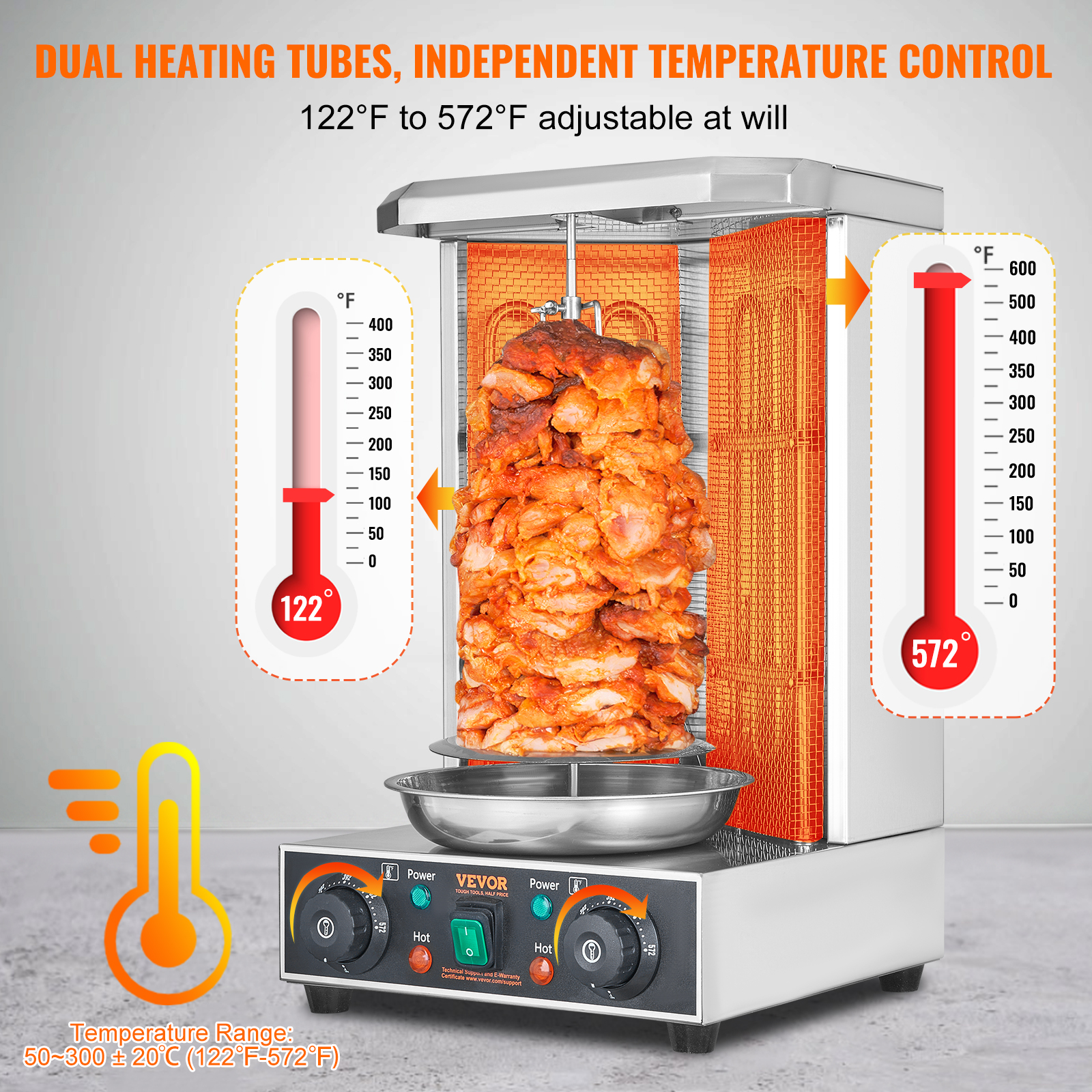 Shawarma Grill Machine 13lbs C - Kebab Shawarma Machine บทวิจารณ์และราคา