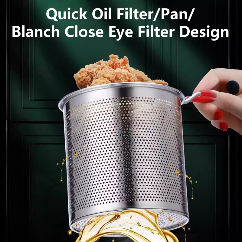 304 Stainless Steel Deep Fryer - Commercial Kitchen Appliances บทวิจารณ์และราคา