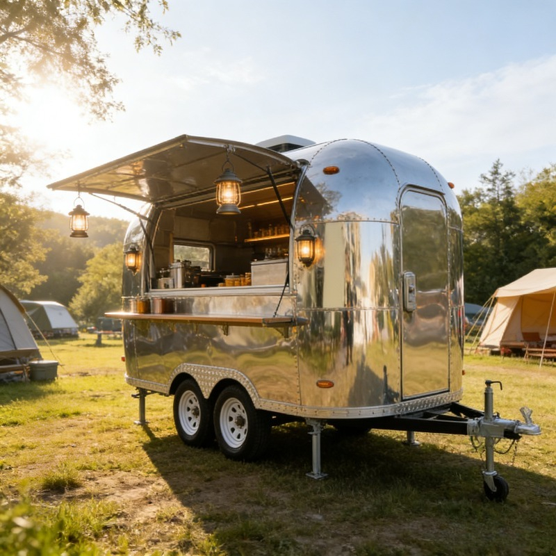 4WD Food Trailer Fully Equippe - Commercial Kitchen Equipment บทวิจารณ์และราคา