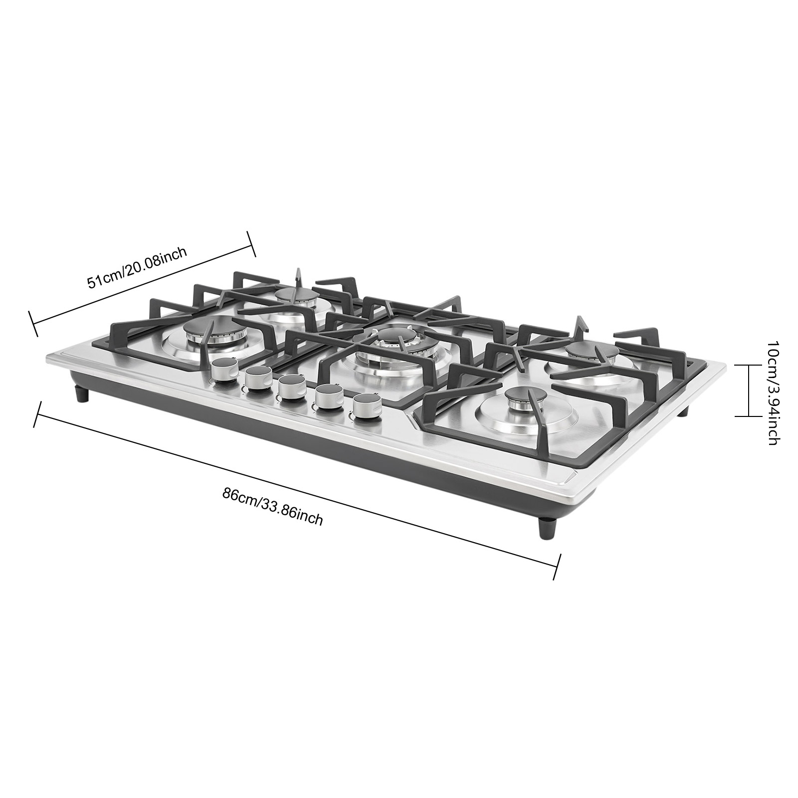 Stove, Five-burner Stove, Elec - Commercial Kitchen Stove บทวิจารณ์และราคา
