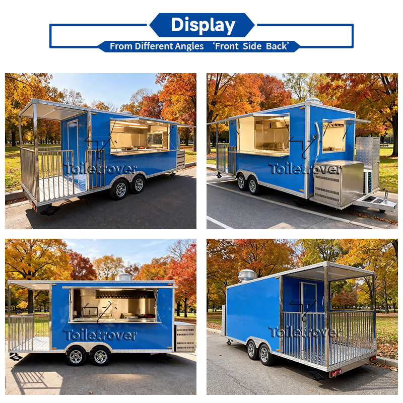 Remorque Food Truck Container  - Commercial Kitchen Windows บทวิจารณ์และราคา