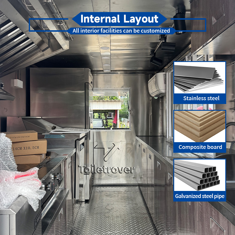 Remorque Food Truck Container  - Commercial Kitchen Windows บทวิจารณ์และราคา