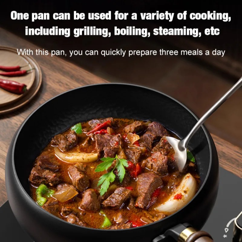 Big Belly Pot Uncoated  Hand-M - Commercial Kitchen Stove บทวิจารณ์และราคา