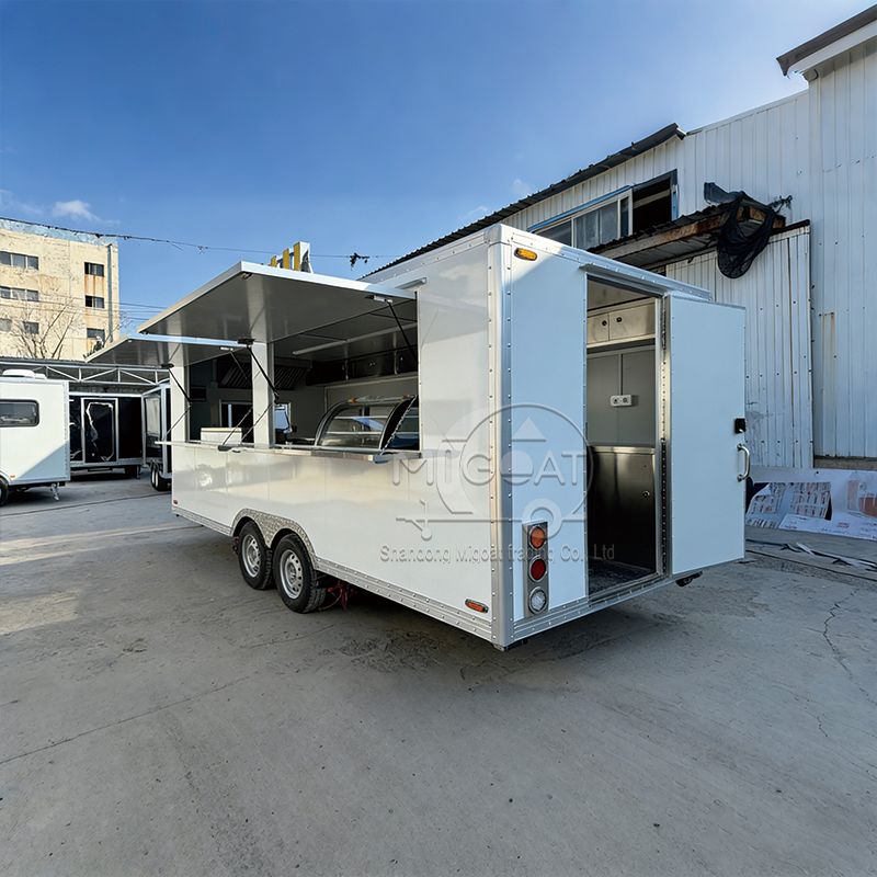 White Snack Mobile Stainless S - Commercial Kitchen Windows บทวิจารณ์และราคา