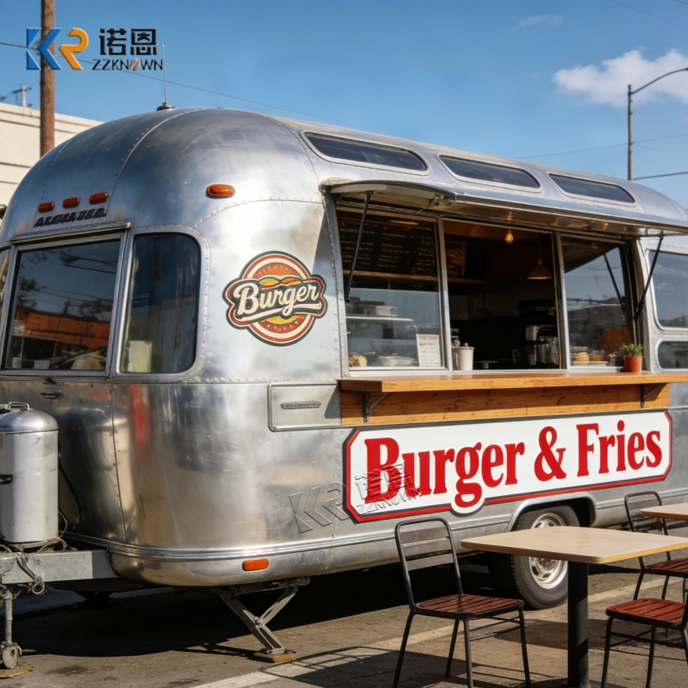 Commercial Mobile Food Trailer - Commercial Kitchen Windows บทวิจารณ์และราคา