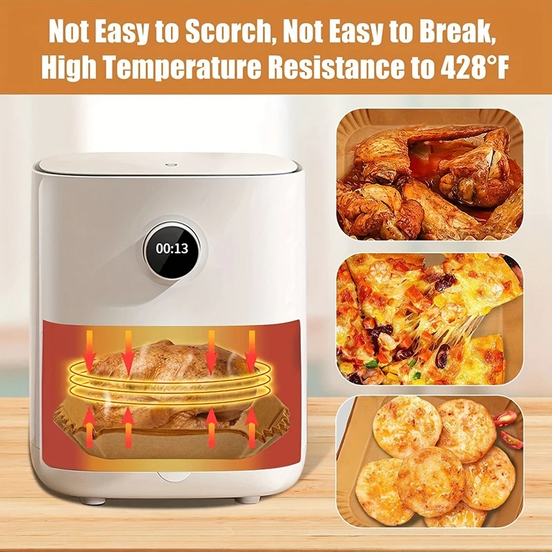 Air Fryer Paper Liners Disposa - Commercial Kitchen Appliances บทวิจารณ์และราคา