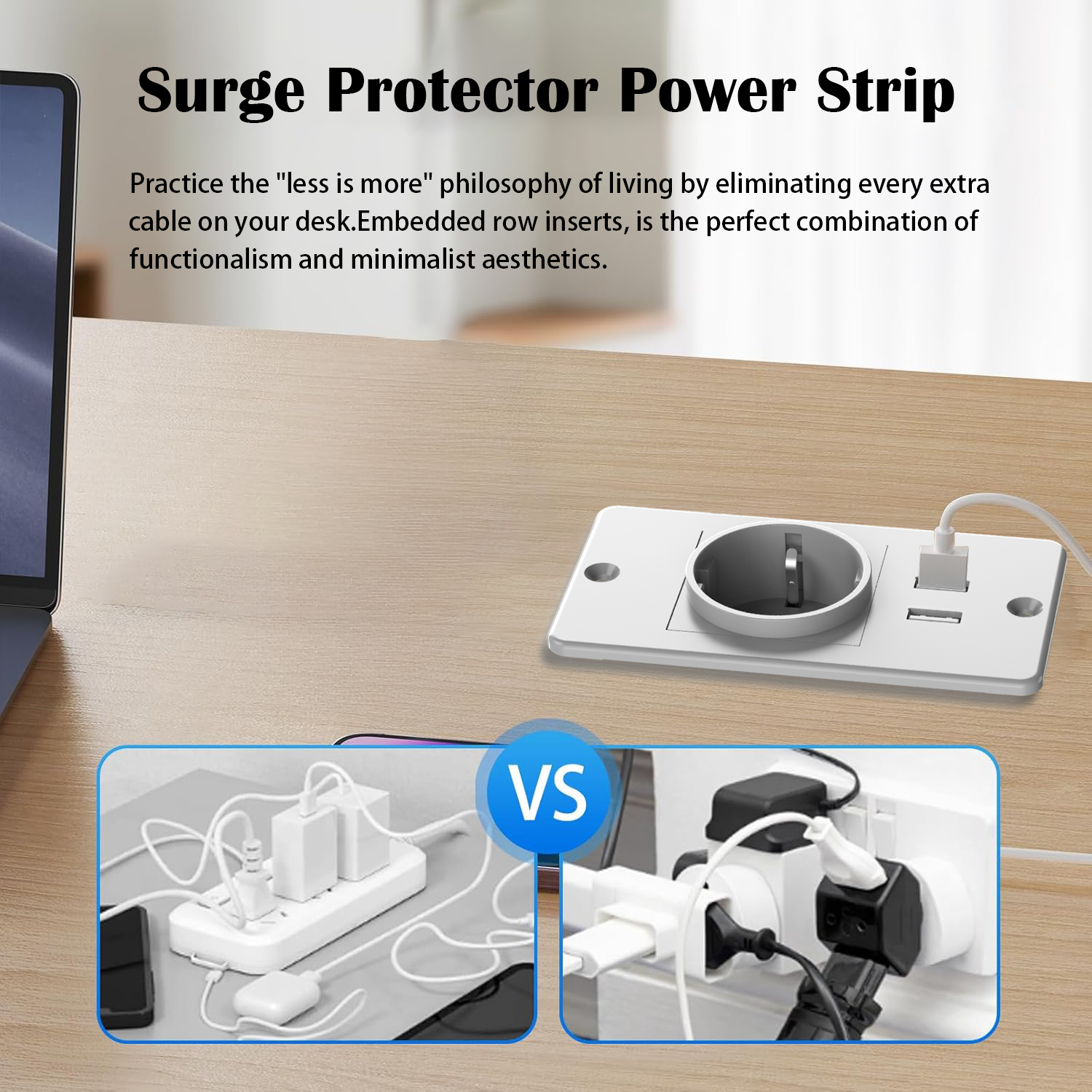 EU Embedded Power Strip with 2 - Commercial Kitchen In Residential Home บทวิจารณ์และราคา